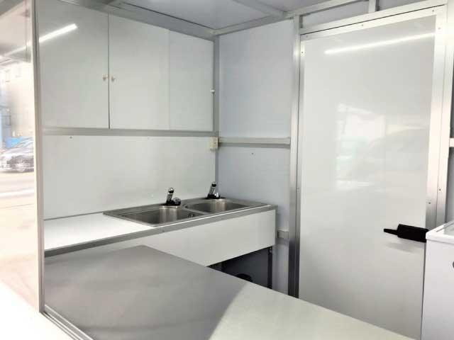 スズキ キャリーT　キッチンカー　グレー全塗装