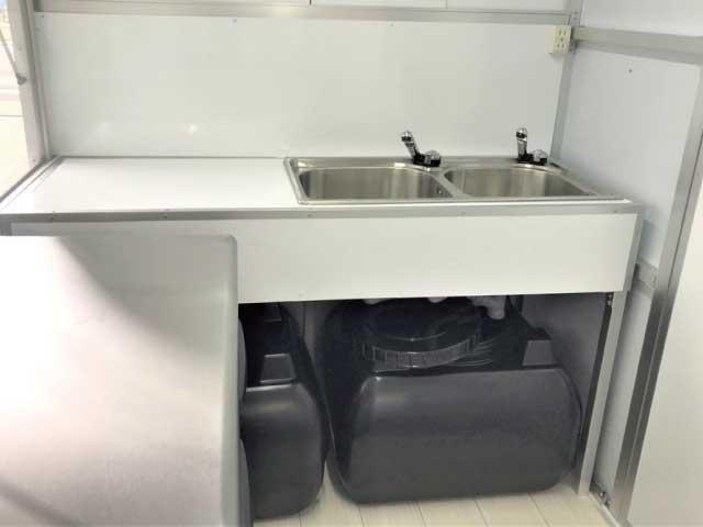 スズキ キャリーT　キッチンカー　グレー全塗装