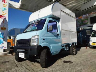 スズキ キャリーT　ホワイトボックス　キッチンカー　キャンピングカー