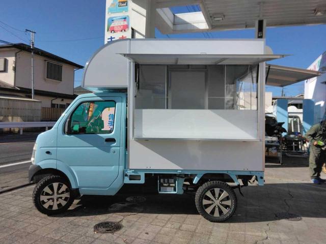 スズキ キャリーT　ホワイトボックス　キッチンカー　キャンピングカー