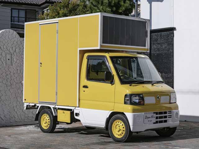 日産クリッパートラック　イエロー×ホワイト