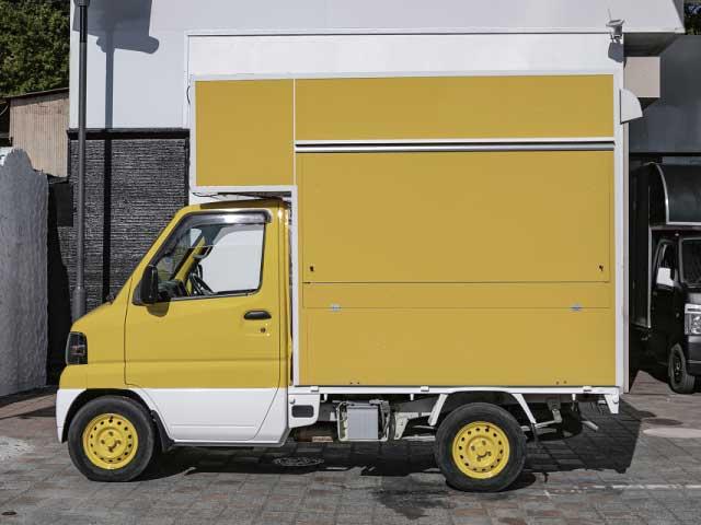 日産クリッパートラック　イエロー×ホワイト