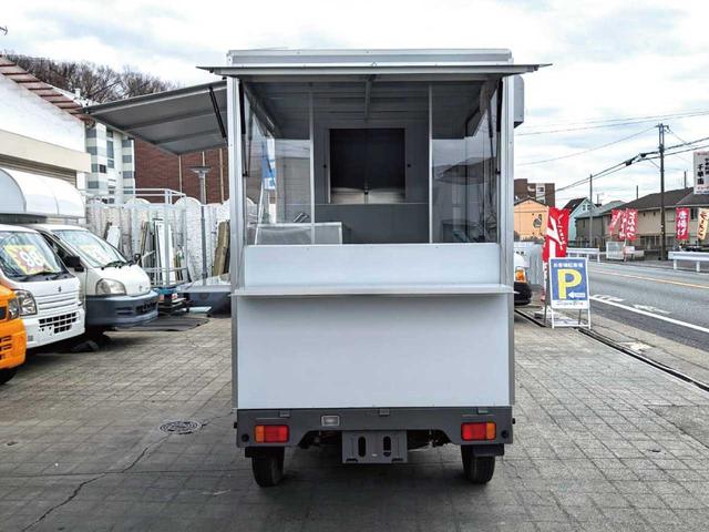 スズキ キャリーT　キッチンカー　グレー全塗装